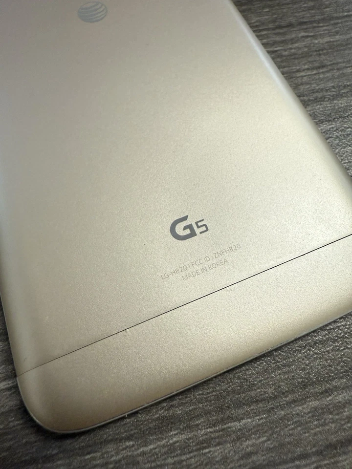 LG G5 H820 32GB Gold AT&T Factory Unlocked Smartphone Android Mobile Phone - Image 4 of 4