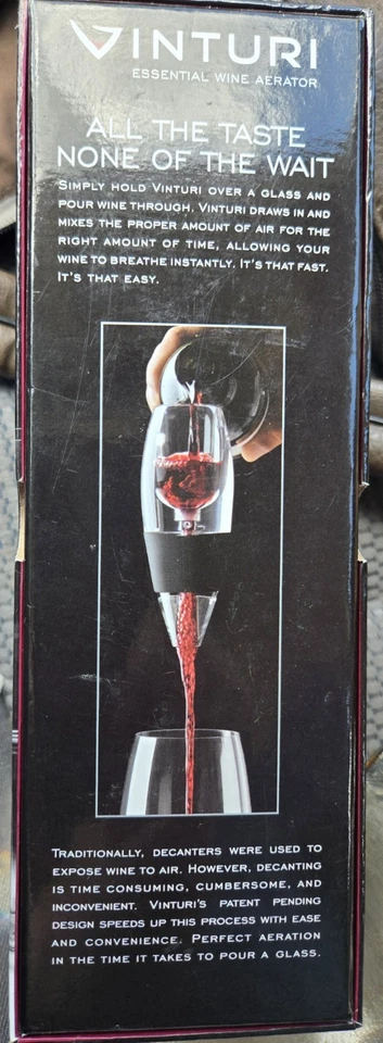 Aireador de vino tinto Vinturi - Nuevo en caja Foto 4 de 4