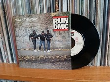 RUN DMC - Walk this way.  Vinile 45 giri, 7