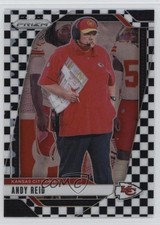 2024 Panini Prizm Black & White Checker Prizm Andy Reid #145 03xg