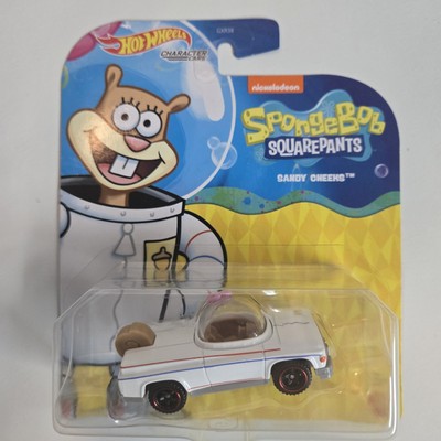 2021 Hot Wheels Spongebob Squarepants Character Cars Sandy Cheeks
