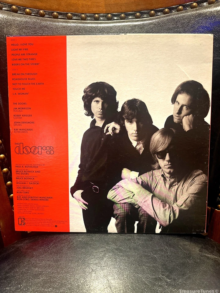 The Doors - Greatest Hits Vinyl LP [1980] X5E-515 - Image 2 of 4