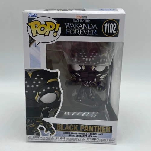 Funko Pop! Vinyl: Marvel - Black Panther #1102 Damaged Box Varies