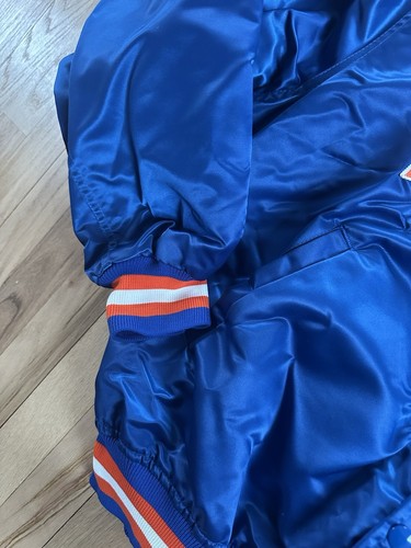 Vintage 90s Starter New York Knicks RARE Satin NBA Bomber Jacket Size Large Gr. L - Bild 4 von 15