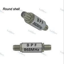 868MHz RFID Remote Control Dedicated SAW Band-pass Filter 866-870MHz Round Shell