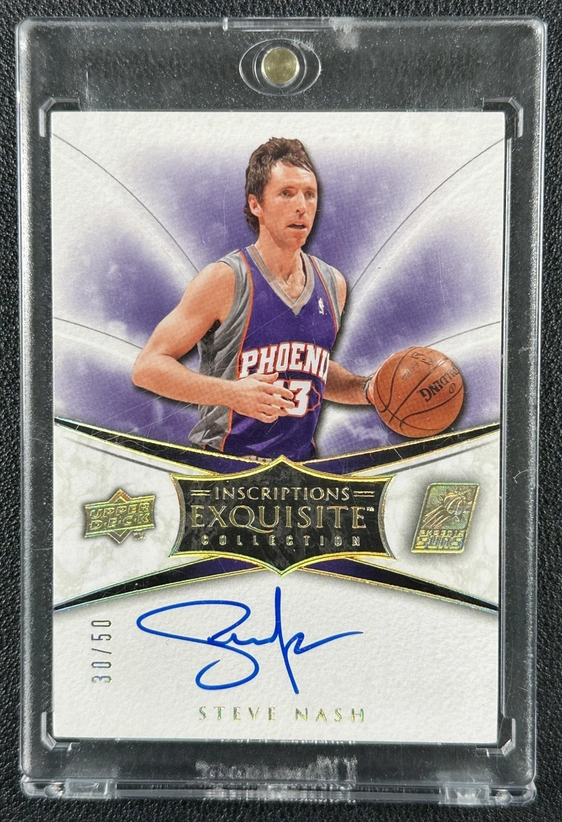 Upper Deck Steve Nash Basketball Autographed Sports Trading Cards
