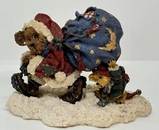 Boyd's Bears & Friends Bearstone  Northstar & Emmett  Lil Helper Figurine