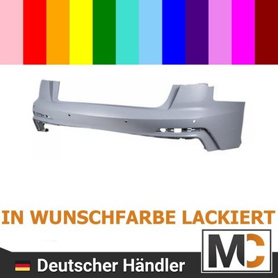 Lackiert Stoßstange hinten 4x PDC für Audi A6 C8 4A2 Limousine nur S-Line Sport