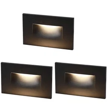 CLOUDY BAY 120V Dimmable LED Indoor Outdoor Step Light,3000K Warm White,Stair Li