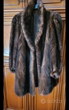 GIACCA PELLICCIA VISONE NATURALE TG XXL