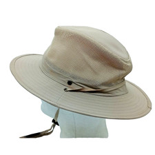 STETSON Safari Hat "Size Small " Tan Sun Protection READ DISCRIPT BELOW