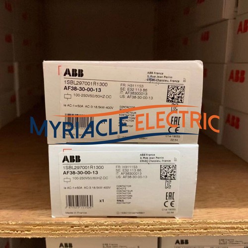 AF38-30-00-13 ABB 1SBL297001R1300 Contactor Brand New in Box!Spot Goods Zy - Picture 1 of 2