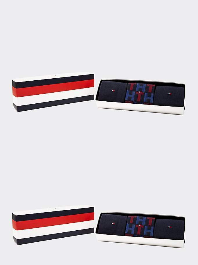 Tommy Hillfiger Mens 6 Pairs Mixed Socks Gift Boxed image 2