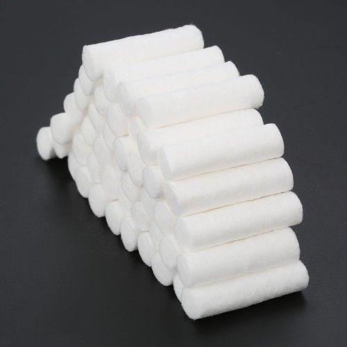 50 Rolls High Absorbent Dental Disposable Cotton Rolls Blood-Sucking Cotton - Picture 7 of 11