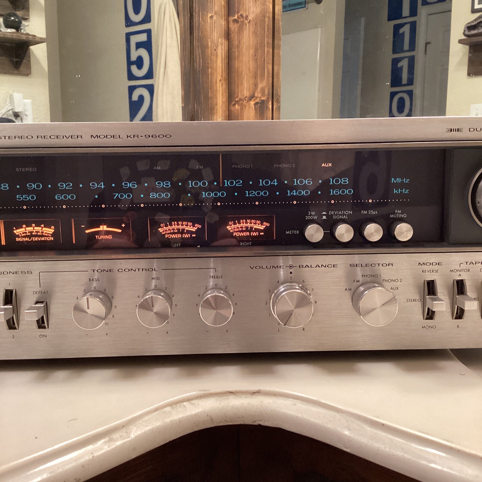 Kenwood KR9600 Vintage Stereo Receiver / Good Working Condition eBay