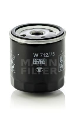 Engine Oil Filter-VIN: A, CARB, 2BBL MANN W 712/75