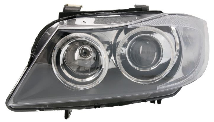 Phare avant gauche xénon D1S H7 avec moteur pour BMW Série 3 E90 E91 berline et break 2004-2008