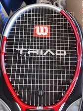 Wilson Triad 5 Oversize 110 Tennis Racquet racket 5.0 4 3/8 Grip Size