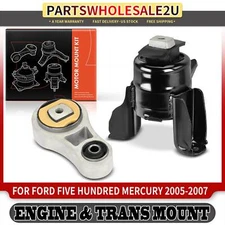 2x Engine Motor & Transmission Mount for Ford Five Hundred Freestyle Mercury