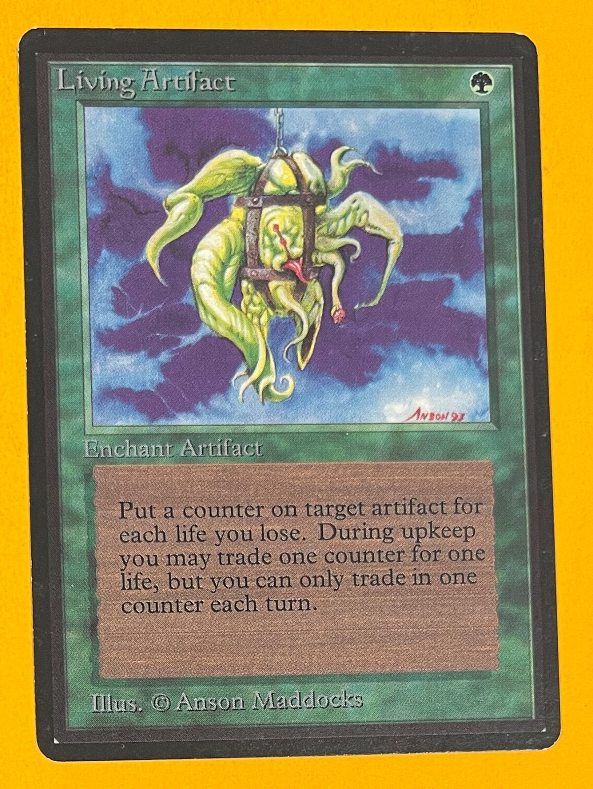 MTG LIVING ARTIFACT Beta (OldManMTG 007-788)