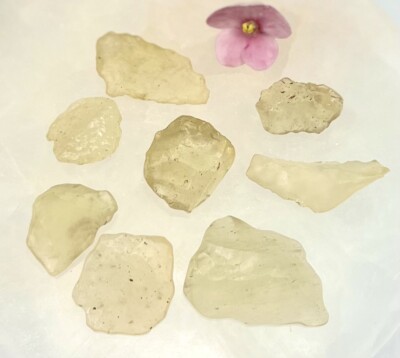 Wholesale Lot Natural Libyan Desert Glass Tektite 40 Gram 7 To 10 PCs Healing