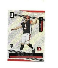 CINCINNATI BENGALS RANDY BULLOCK 2019 UNPARALLEL ROOKIE FB CARD #38