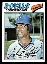 1977 Topps Cookie Rojas #509 - Kansas City Royals