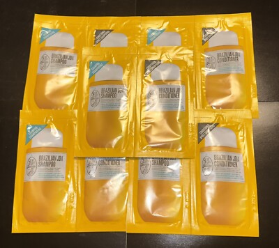5 sets of Sol De Janeiro Brazilian Joia Shampoo & Conditioner Sample Pack Duo