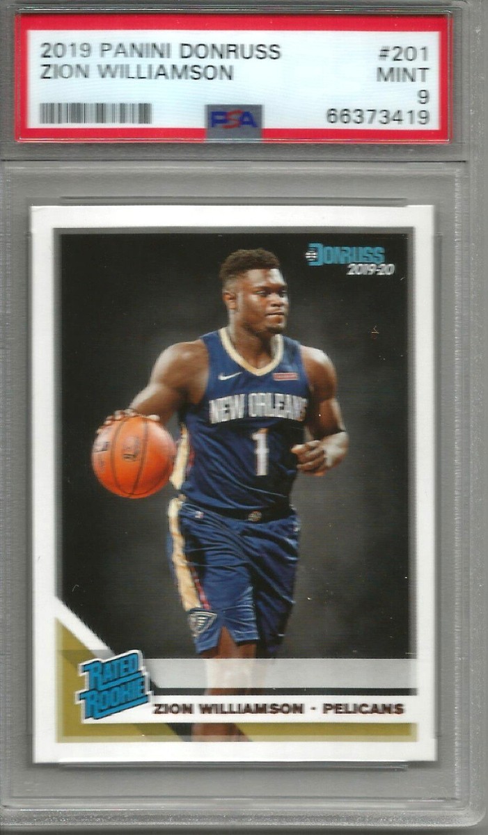 NBAカード　Zion Williamson RC PSA 9 他　12枚セット Zion Williamson 19/20 Panini Donruss Rookie PSA 9 | eBay