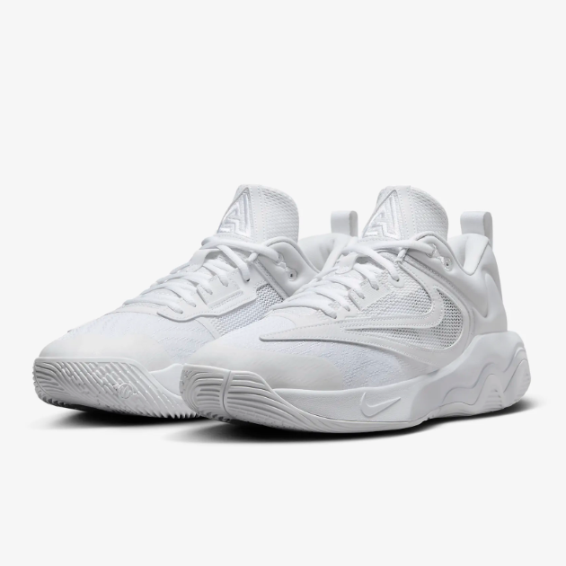 Nike Giannis Immortality 3 EP Basketball Shoes 'Triple White