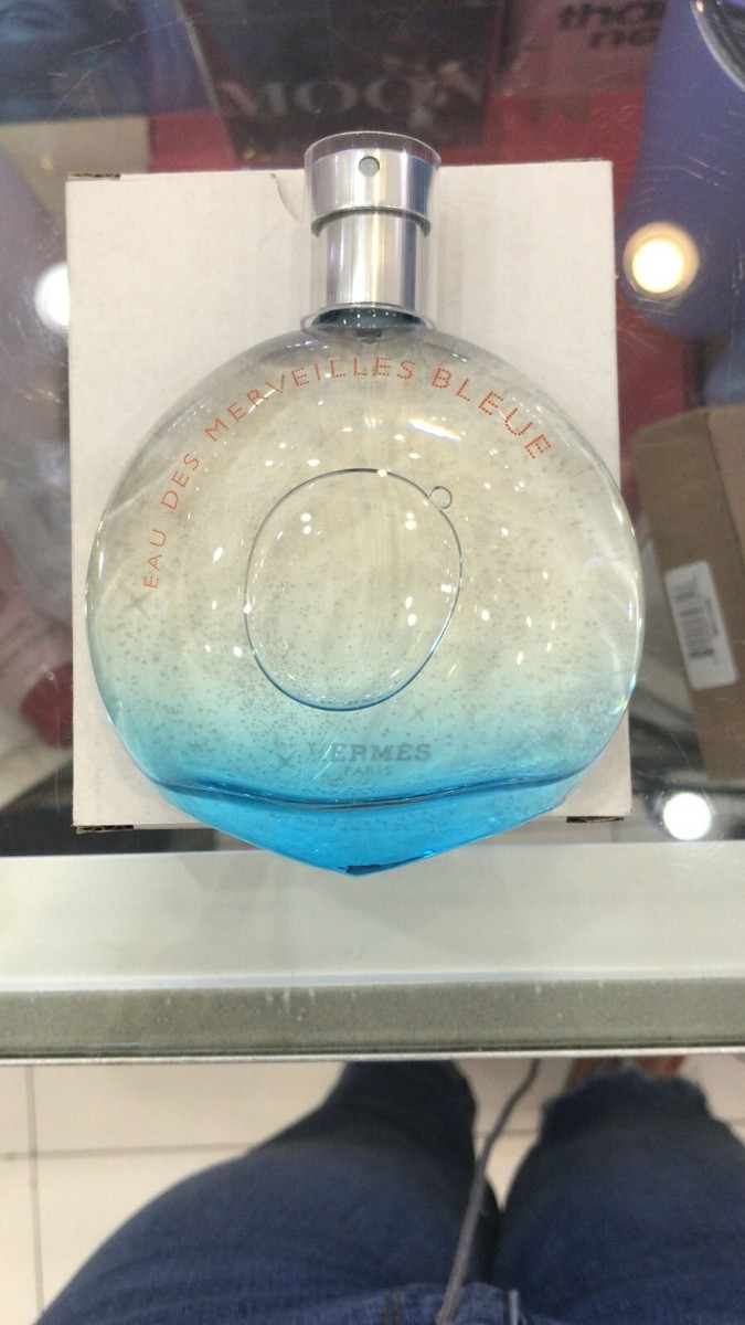 HERMES EAU DES MERVEILLES BLEUE EAU DE TOILETTE NATURAL SPRAY 100