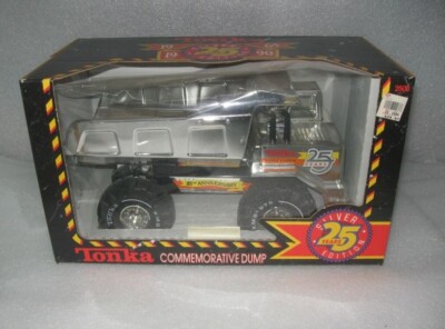 NIB Silver Edition Tonka 25th Anniversary Dump Truck Never Opened