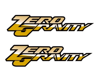 5  Zero Gravity Vivyl Stickers Waterproof/Weatherproof Anti Shrink