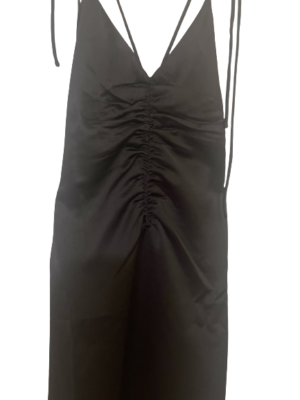 jason wu black maxi dress Jason Wu Dresses | Jason Wu Satin Runched Dress | Color: Black | Size: S