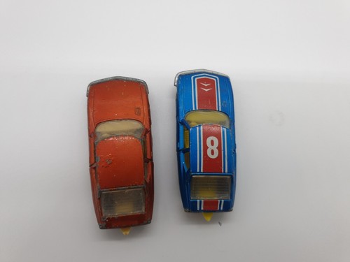Lot of 2 Matchbox Superfast No 51 Citroen SM 1971 die cast car Lesney England - Picture 5 of 12