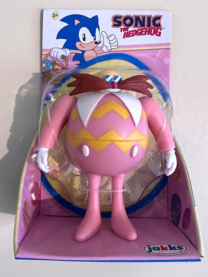 Sonic the Hedgehog Easter 2 1/2'' Dr. Eggman in Pink Egg Costume Mini Figure Toy