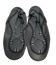 Oxide Boy s Water Shoes Aqua Socks, Black/Gray, Size 5