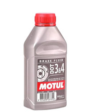 Motul DOT 3 & 4 Olio Liquido freni Auto moto 500ml 100% Sintetico Brake Fluid