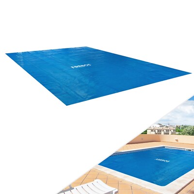 AREBOS Wärmeplane Solarfolie Solarplane Solarheizung Pool Heizung 120 mic blau
