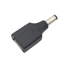USB To DC Power 5.5mm x 2.1mm Male / Female Converter Charger Adapter Connector