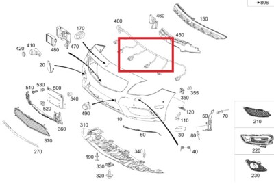 MERCEDES BENZ W117 CLA Leitungssatz PDC A1175403901 online kaufen  