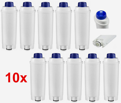10 x Wasserfilter pass. für alle Delonghi mit DLS C002 / SER 3017 ECAM ESAM BCO