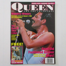 Queen 'Are The Champions 1992 Freddie Mercury Tribute Magazine - EX+