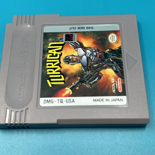 Turrican (Nintendo Game Boy, 1991) Excellent rare game for the Gameboy Mint Cart - Picture 3 of 4