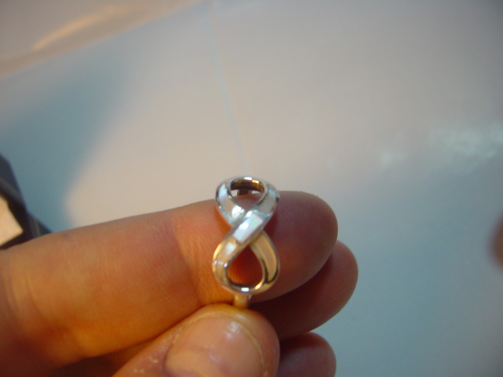 Superb High-Quality Solid Silver Ring-Unusual Des… - image 10