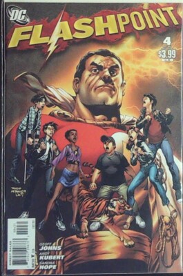 FLASHPOINT (2011) #4 (von 5) - Rückseite Ausgabe