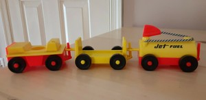 red yellow fisher price car