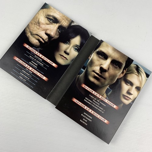 Battlestar Galactica Season 1 2 DVD TV Show CULT Mint Discs Free Tracked Post - Picture 5 of 7