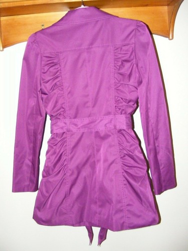 NWT Candies Ruched Fashion Dressy Coat Size medium - Picture 5 of 8