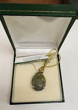 J.C. Walsh & Sons Ltd. Ireland Connemara Marble Teardrop Pendant Necklace